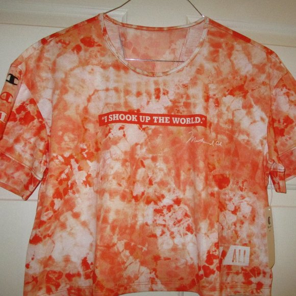 Muhammad Ali Crop Shirt Size M - new with tags - Picture 1 of 7